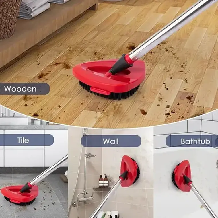 Repuesto Cepillo Mopa Balde Con Pedal Easy Wring & Clean Color Rojo 2