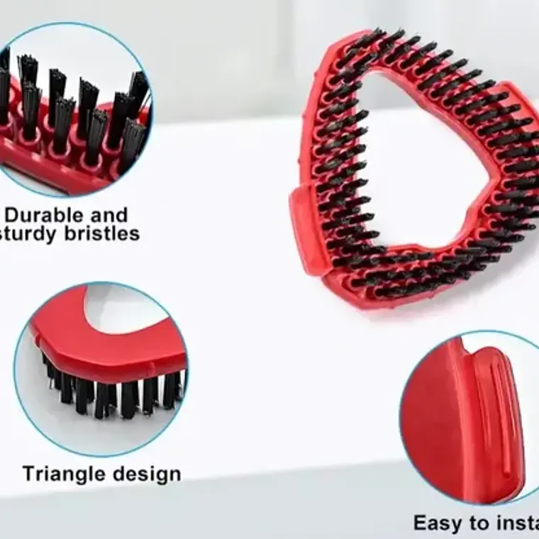 Repuesto Cepillo Mopa Balde Con Pedal Easy Wring & Clean Color Rojo 9