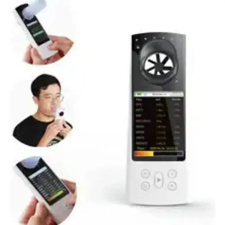 Espirómetro Contec Bluetooth Batería Recargable Sp80b 7