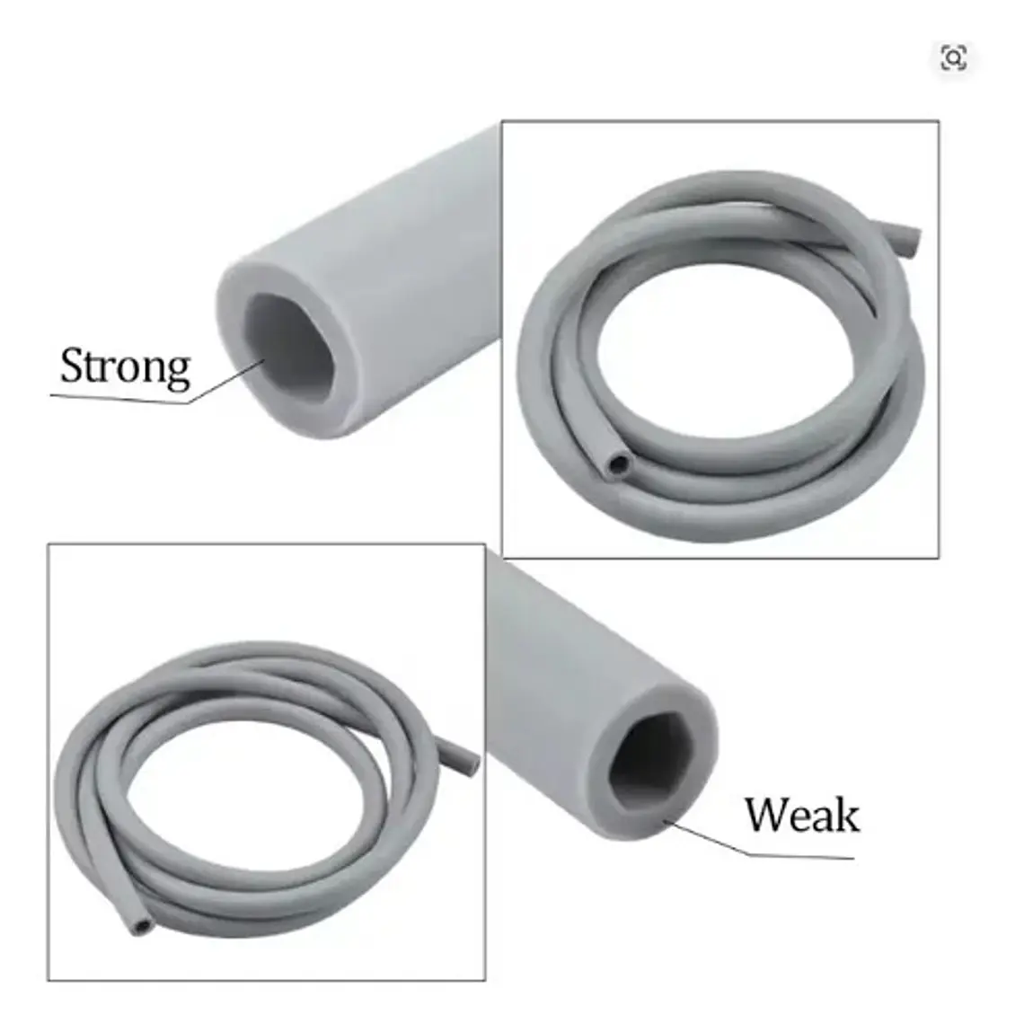Manguera Eyector / Hemosuctor Dental Succión Fuerte O Débil 4