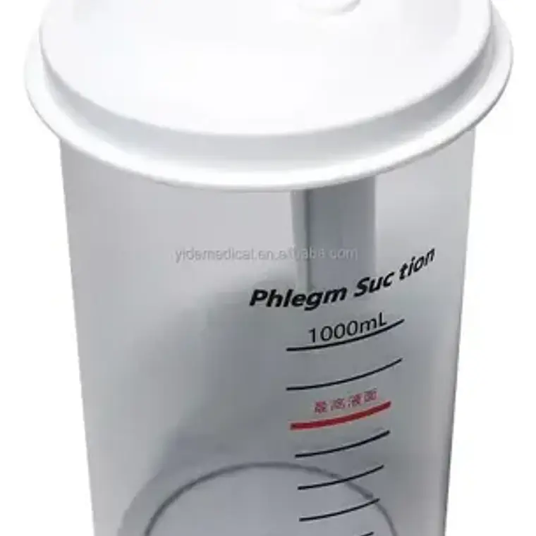 Aspirador Bomba De Succión Portátil Flemas 1000ml Yd-e 5