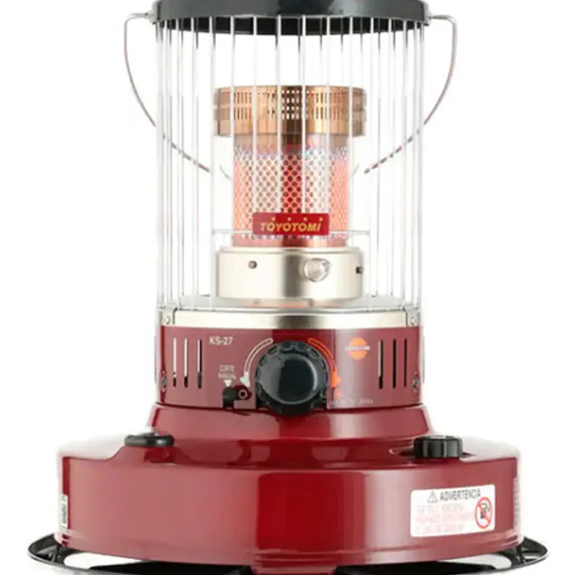 Estufa Kerosene Toyotomi Mecha 2,9 Kw Ks-27 Roja 1