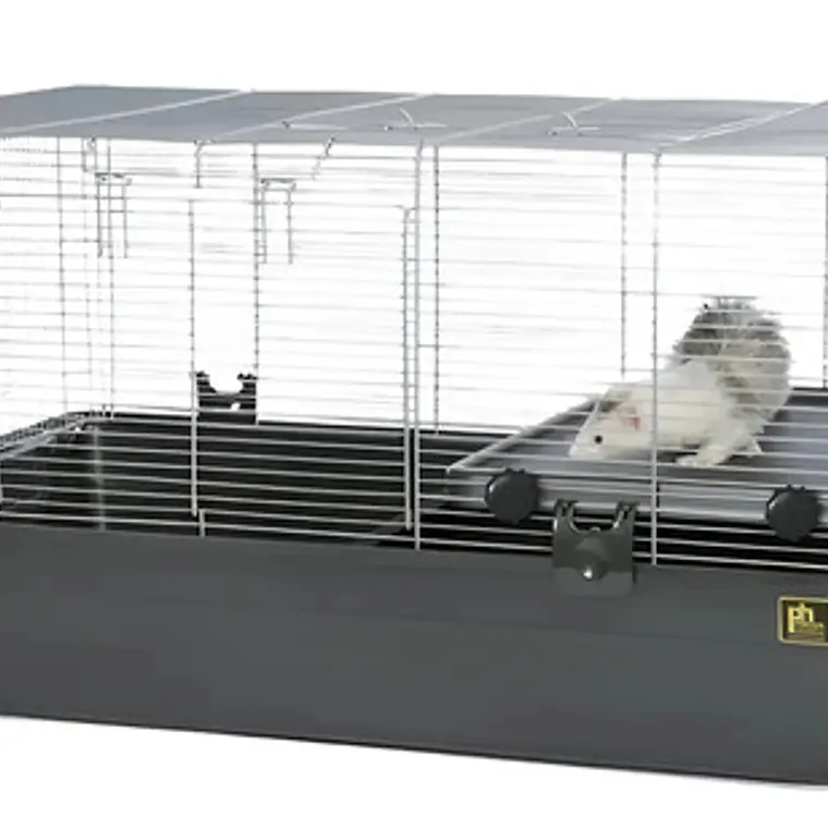 Jaula Modular Kl Con Techo Abatible + Accesorios Mascotas 1