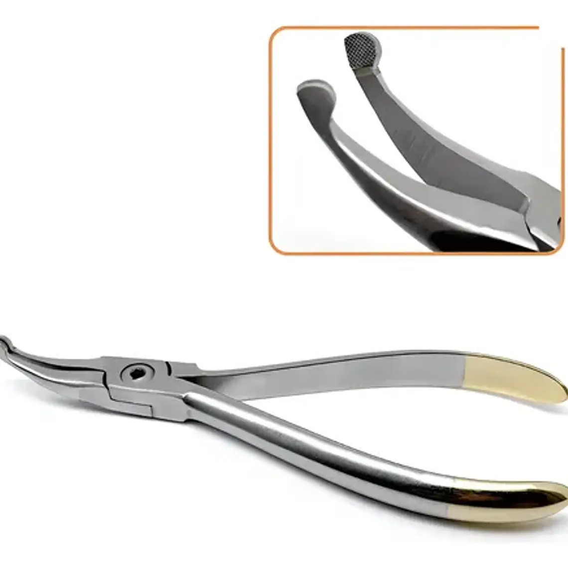 Alicate Ortodoncia Acero How Angulado Dental 1