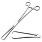 Pinza Pozzi 23cms Pacard, Ginecología - Miniatura 1