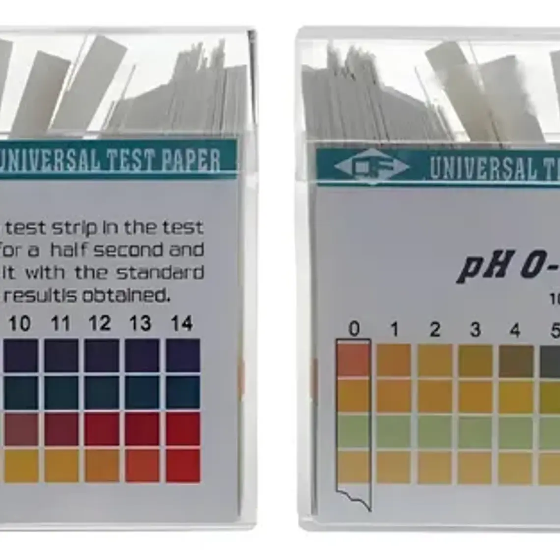 Tiras Reactivas Ph Oraab Medición Acidez/alcalinidad Cuerpo Agua 0-14 100pcs 3