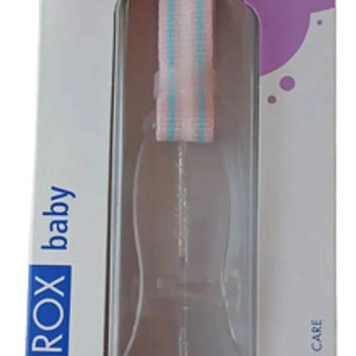 Set Chupete Fisiológico Bebés Curaprox + Sujetador Comodidad 22