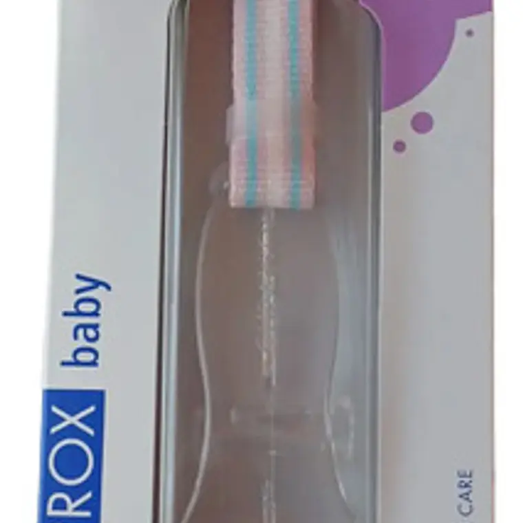 Set Chupete Fisiológico Bebés Curaprox + Sujetador Comodidad 22