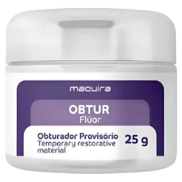 Cemento Provisorio Obtur Con Fluor Restaurado Maquira Full 1