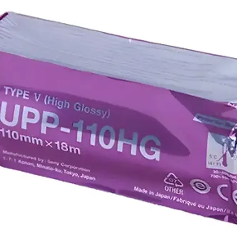 Papel Térmico Upp-110hg 110mm X 18m Para Impresora Sony 2