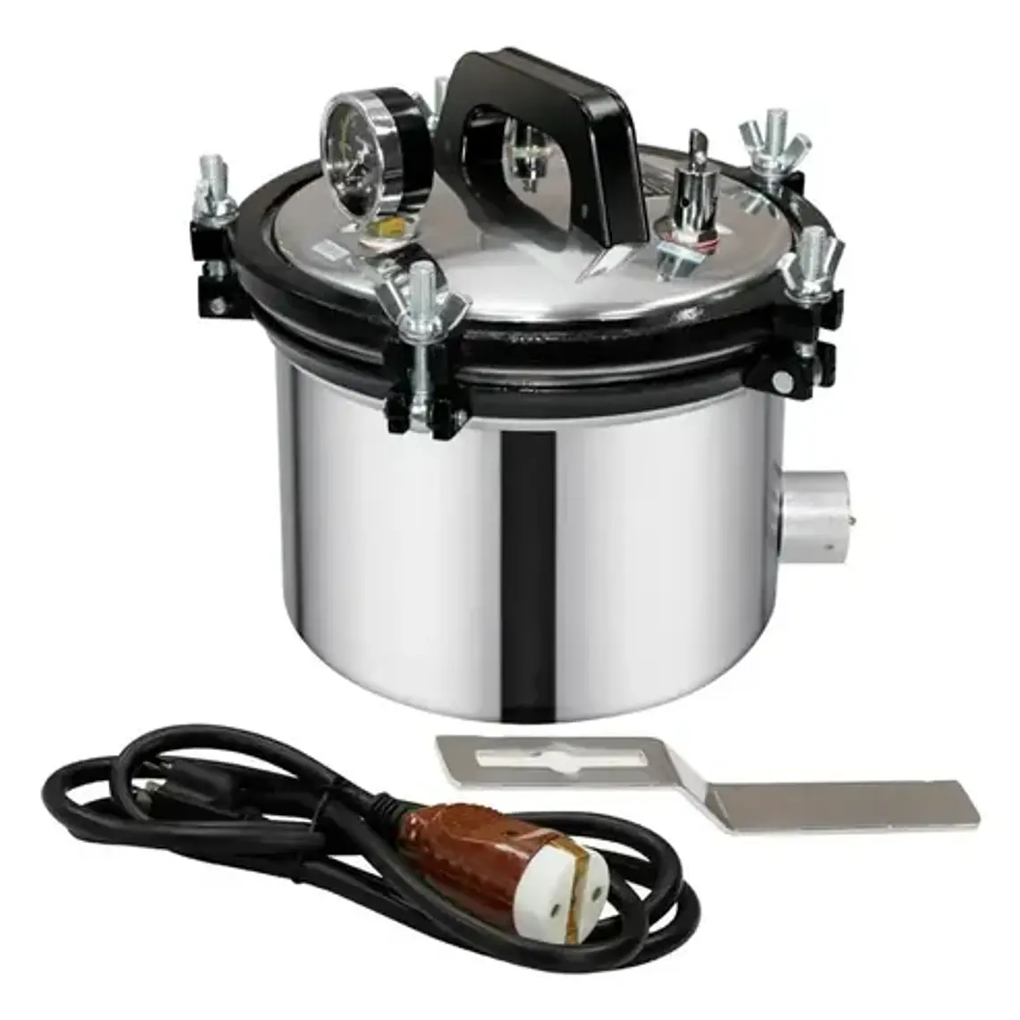 Esterilizador Autoclave Inoxidable Pacard Grado Médico 8l 3