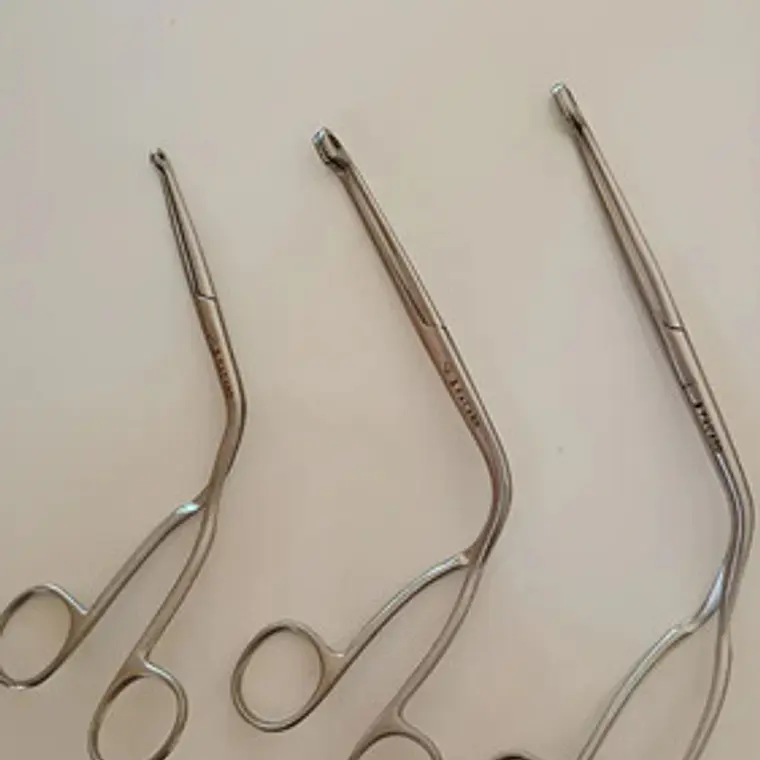 Pinza Magill De Acero Inoxidable Adulto O Pediátrica Pacard Tipo De Pinza 25cms 2