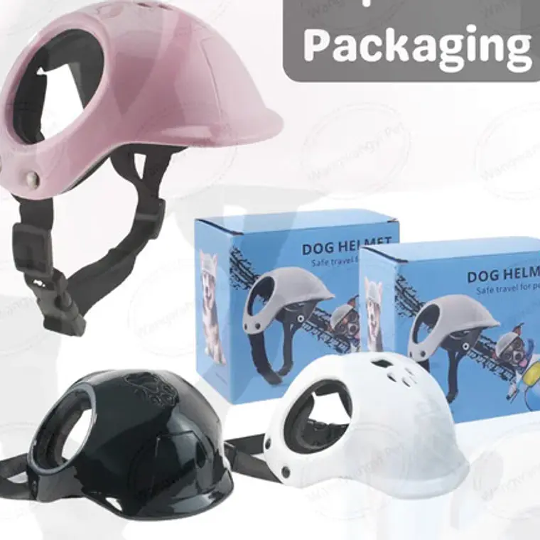 Cascos Para Perros-gatos Uso Moto, Bicicleta Y Protección 6