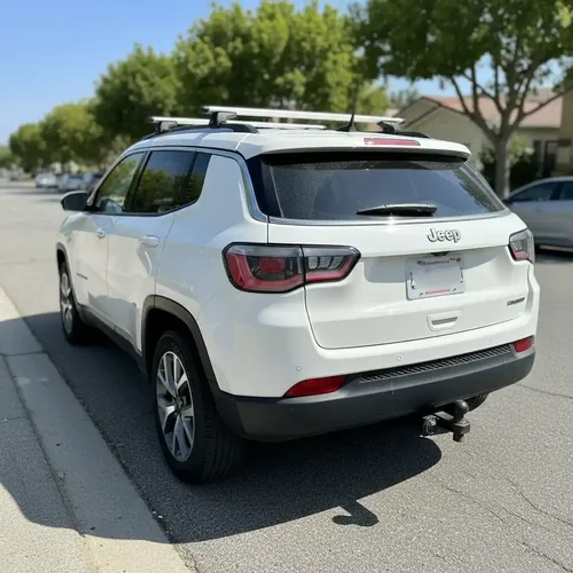 Barra Porta Equipaje + Engache Jeep Compass 2016-2021 2
