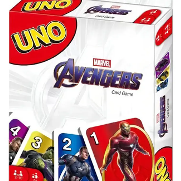 Juego de cartas Uno Avengers Characters - The Avengers 3