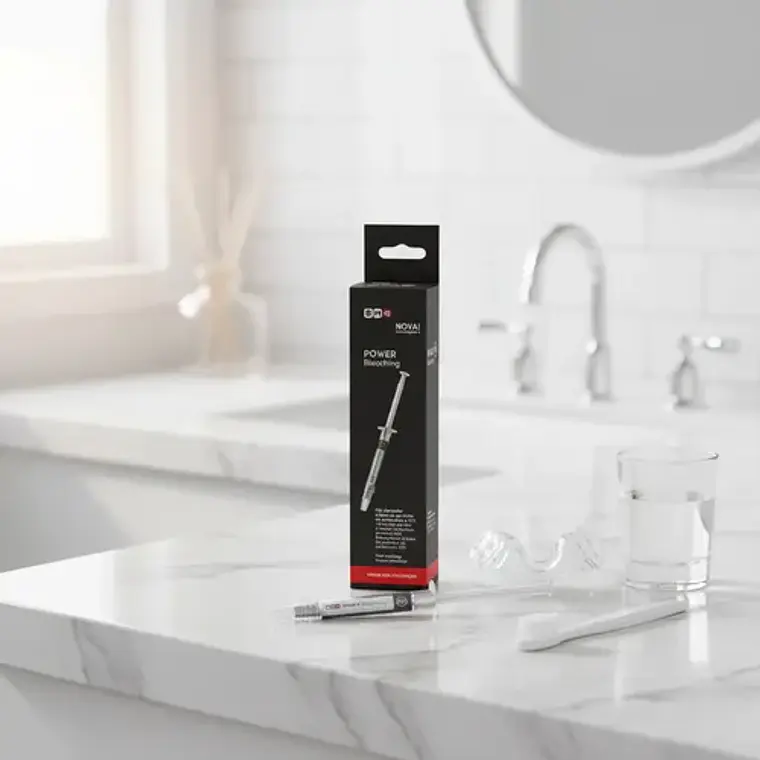 Blanqueamiento Dental En Casa Power Bleaching 1 Jeringa Home 2