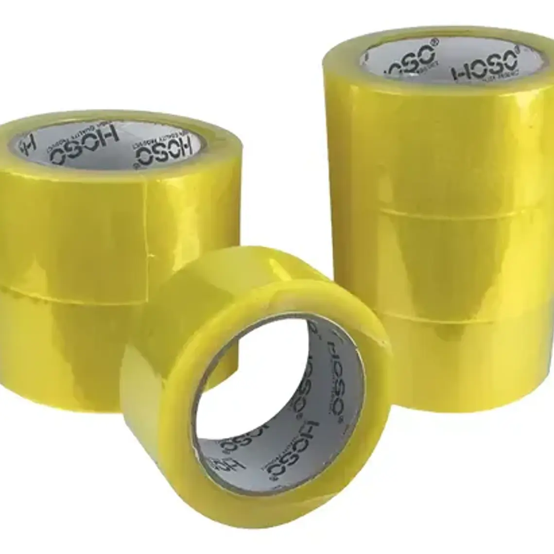 Pack 6x Cintas Embalajes Rollos Transperente 1