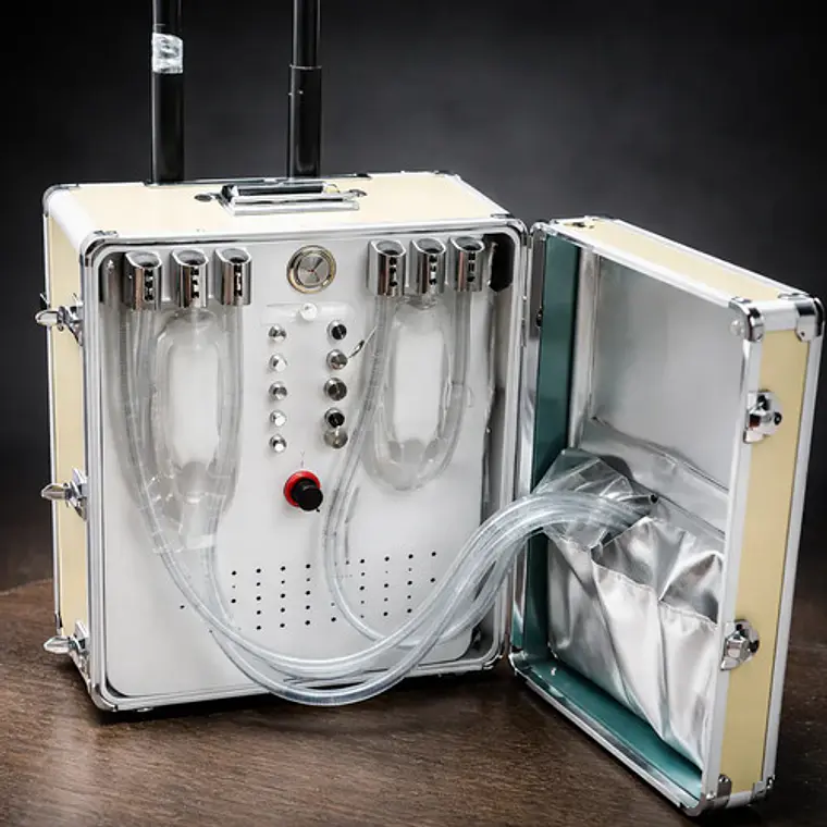 Unidad Dental Portatil Premium Woodpecker Led Y Fotocurado 2