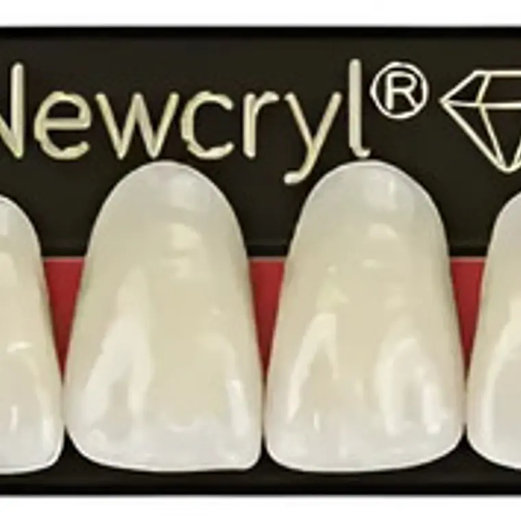 Tableta Dientes De Acrílico Newcryl 2 Capas Póstero Inferior 1