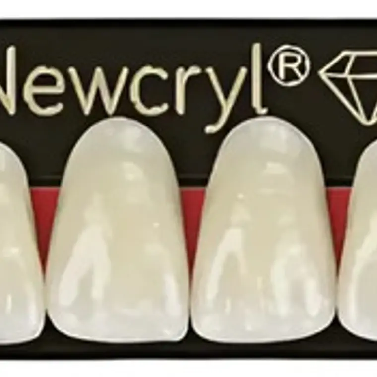 Tableta Dientes De Acrílico Newcryl 2 Capas Antero Superior 1