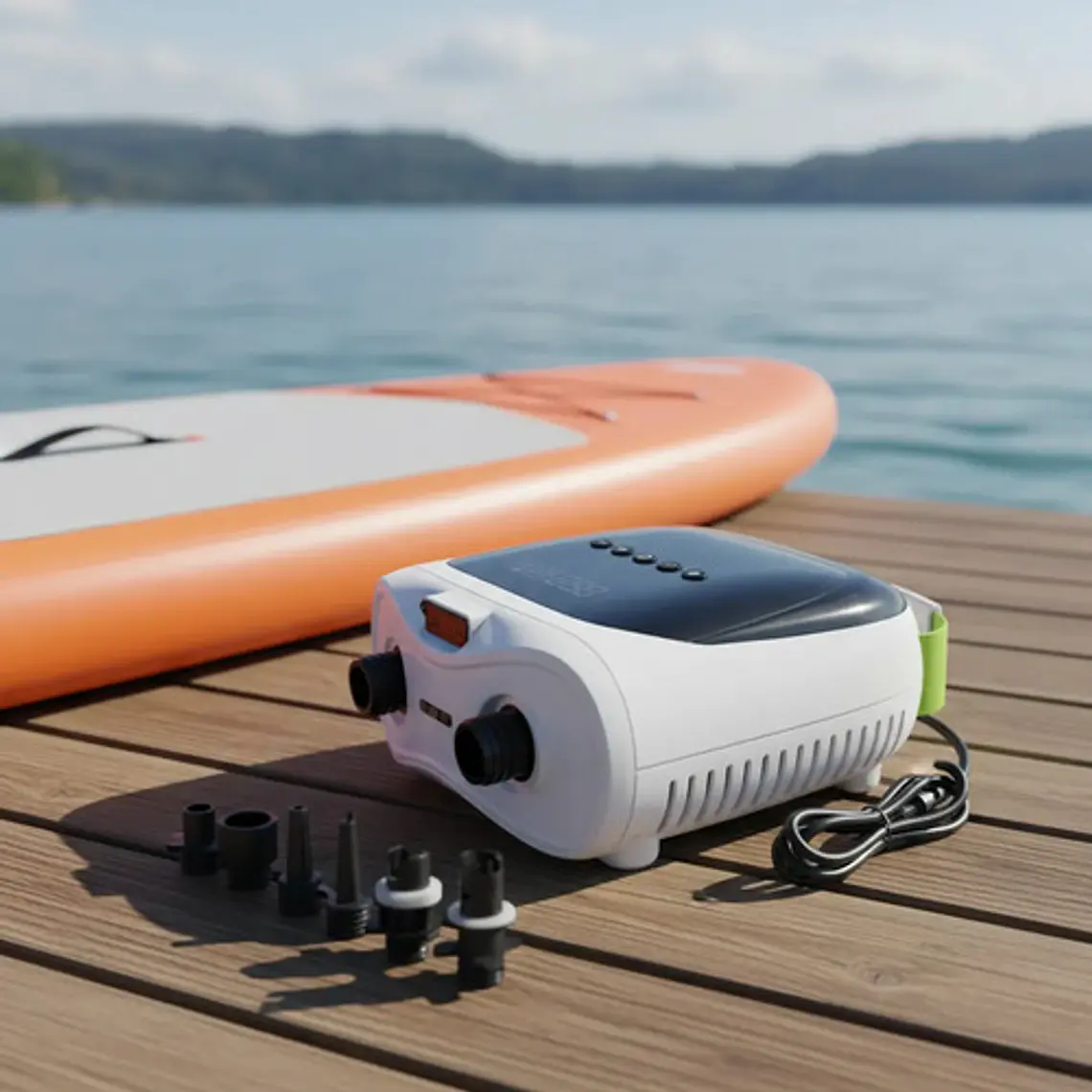 Bomba De Aire Inteligente Para Sup 20 Psi Hasta 3 Simultaneo 1