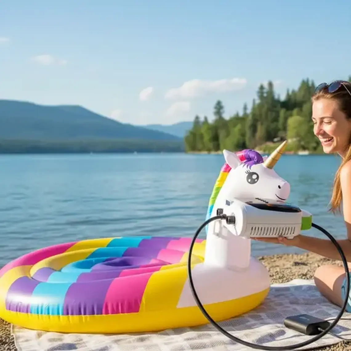 Bomba De Aire Inteligente Para Sup 20 Psi Hasta 3 Simultaneo 7