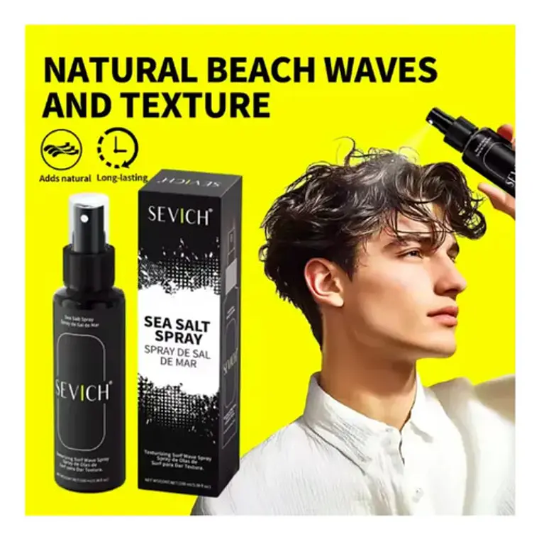 Spray De Sal Marina Sevich Para Cabello 100ml Rizos Volumen 2