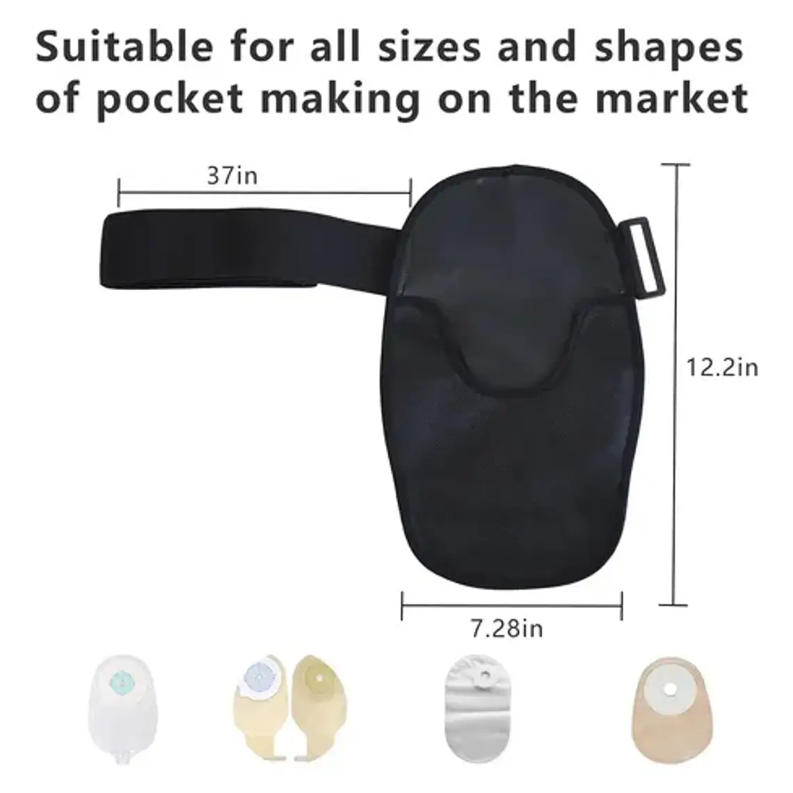 FIRRKEP Stoma bag Covers waterproof 5
