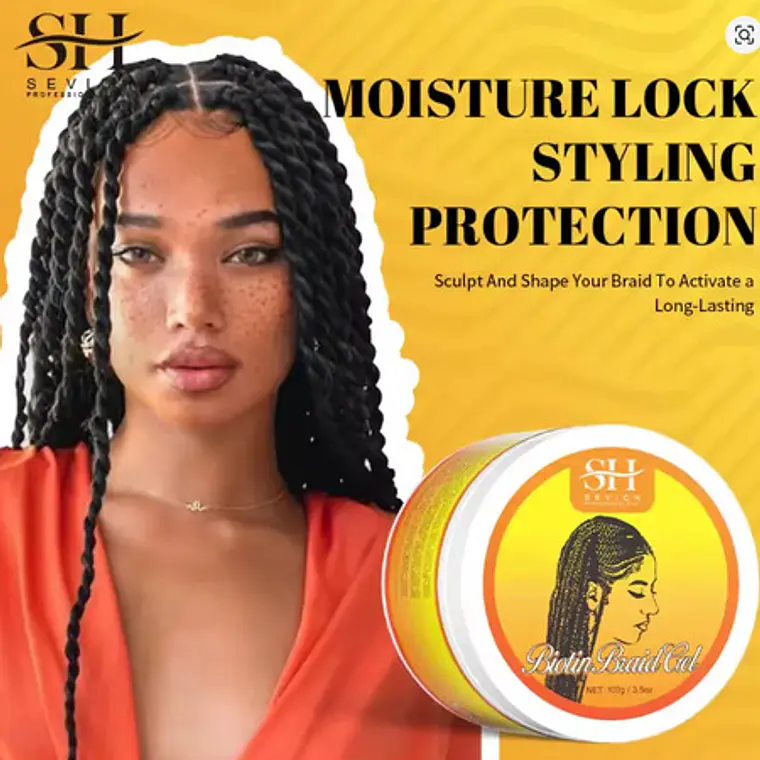 Gel Para Trenzar El Cabello Sevich Biotin Braid Gel 3