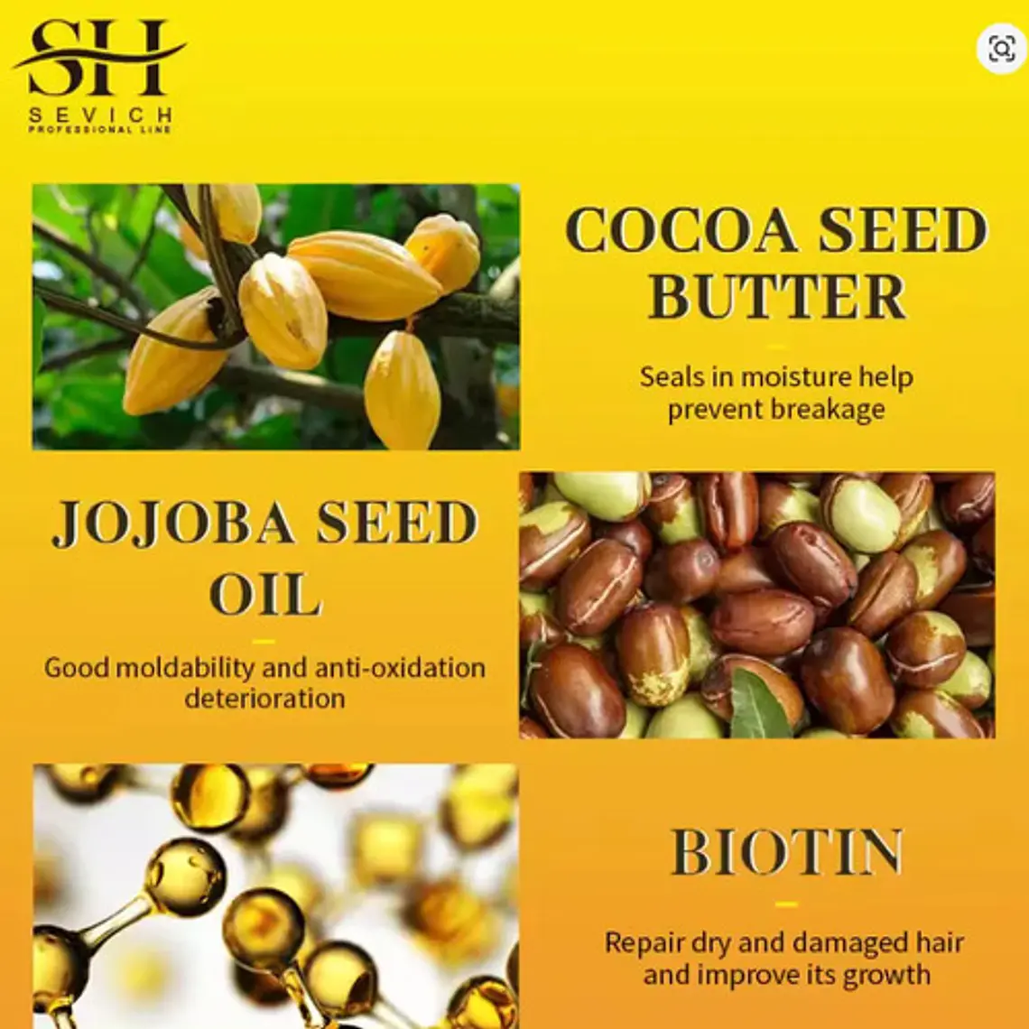 Gel Para Trenzar El Cabello Sevich Biotin Braid Gel 5