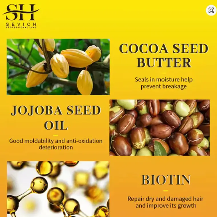 Gel Para Trenzar El Cabello Sevich Biotin Braid Gel 5