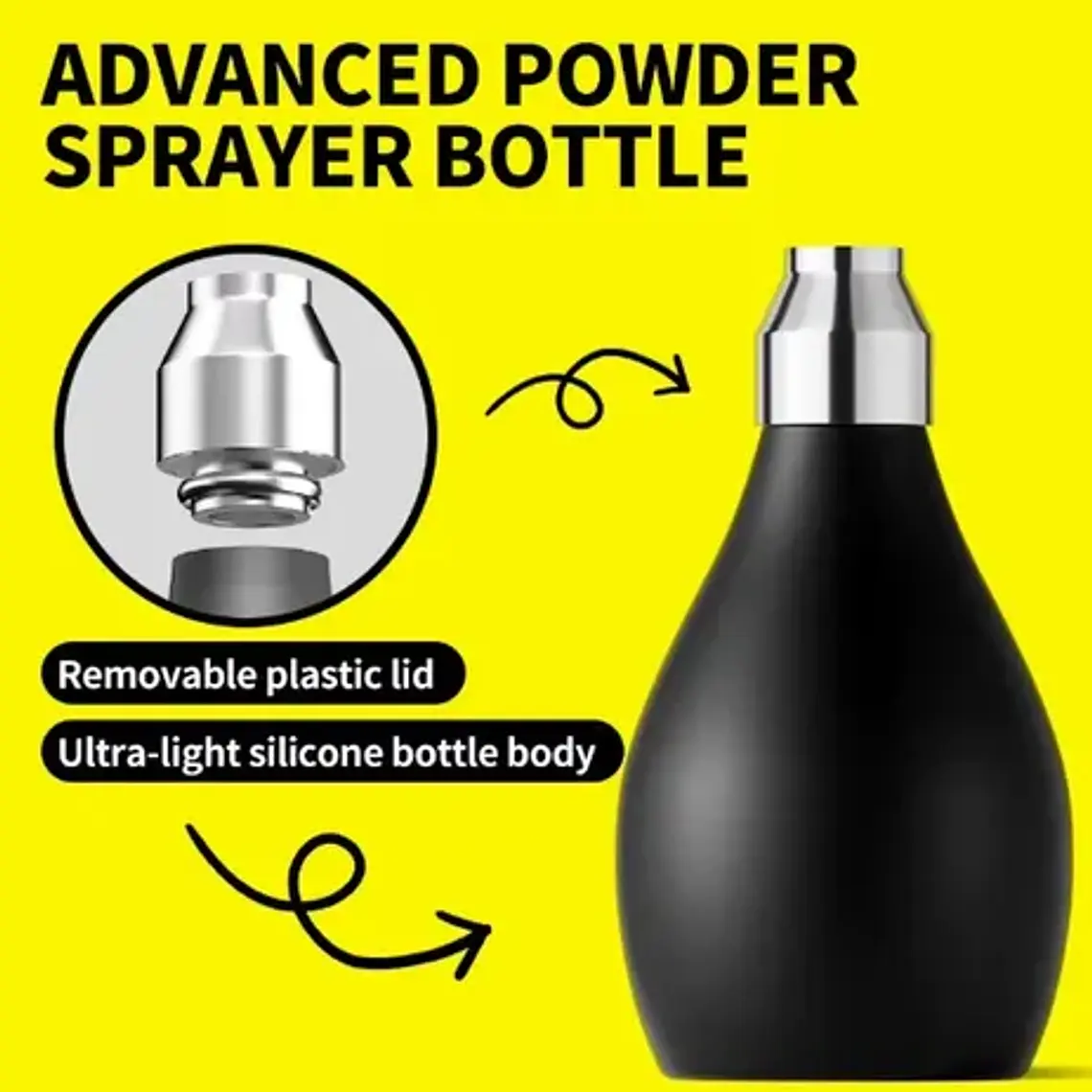 Aplicador De Pera Spray Para Fibras Capilares Premium Sevich 4