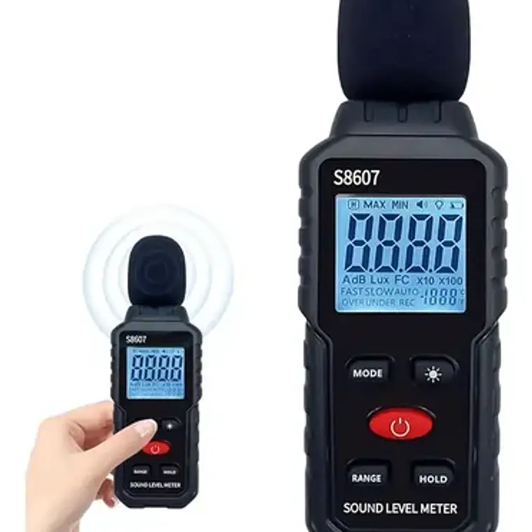 Sonómetro Medidor Nivel Ruido Decibeles 30 - 130 Dba 1