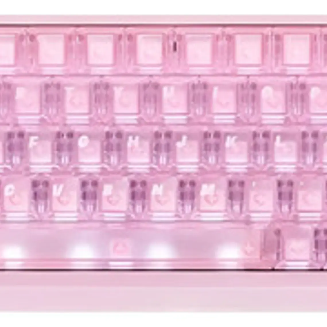 Teclado Atk - 68rx  Magnetic He (cable) - Wolf - Pink 1
