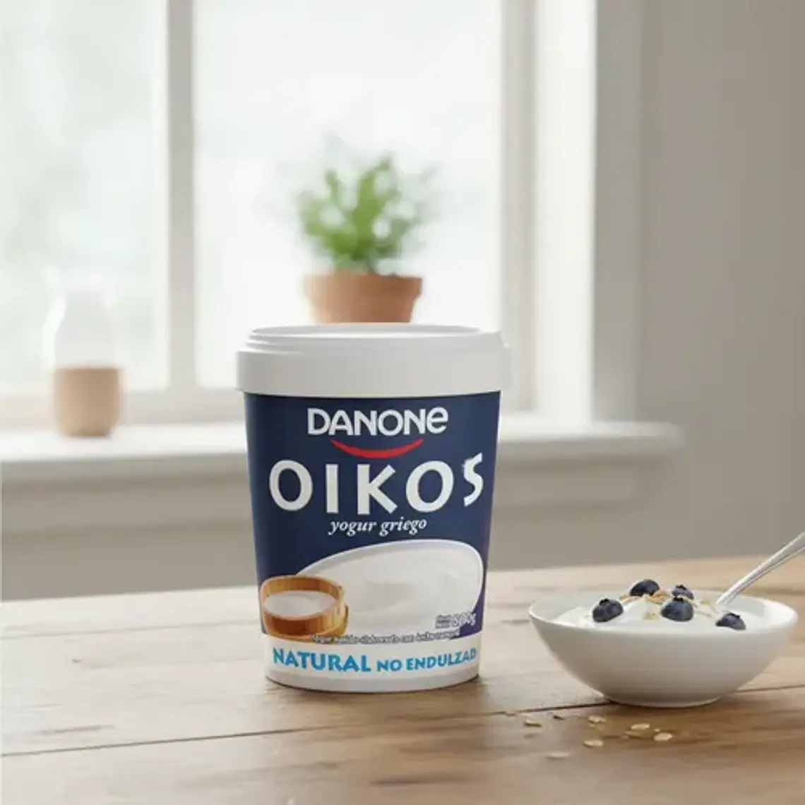 Yogurt Griego Natural Cremoso Oikos Watts 3