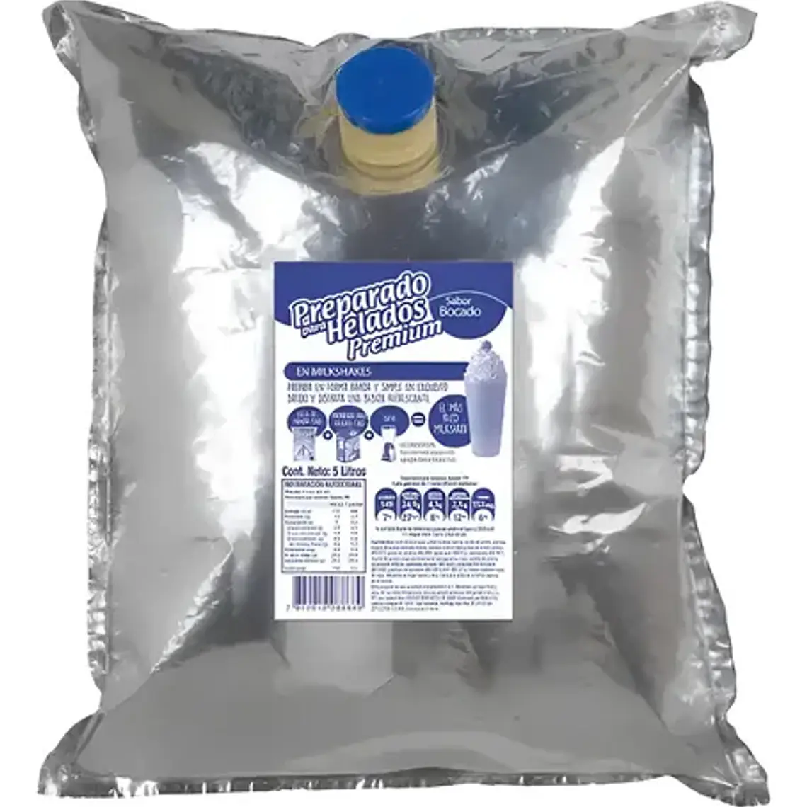Preparado Helado Premium Chocolate Calo 10 Litros 1