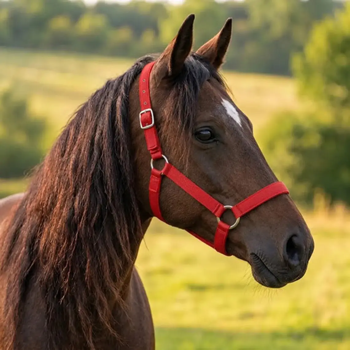 Jaquima Ajustable Para Equinos Caballos 3