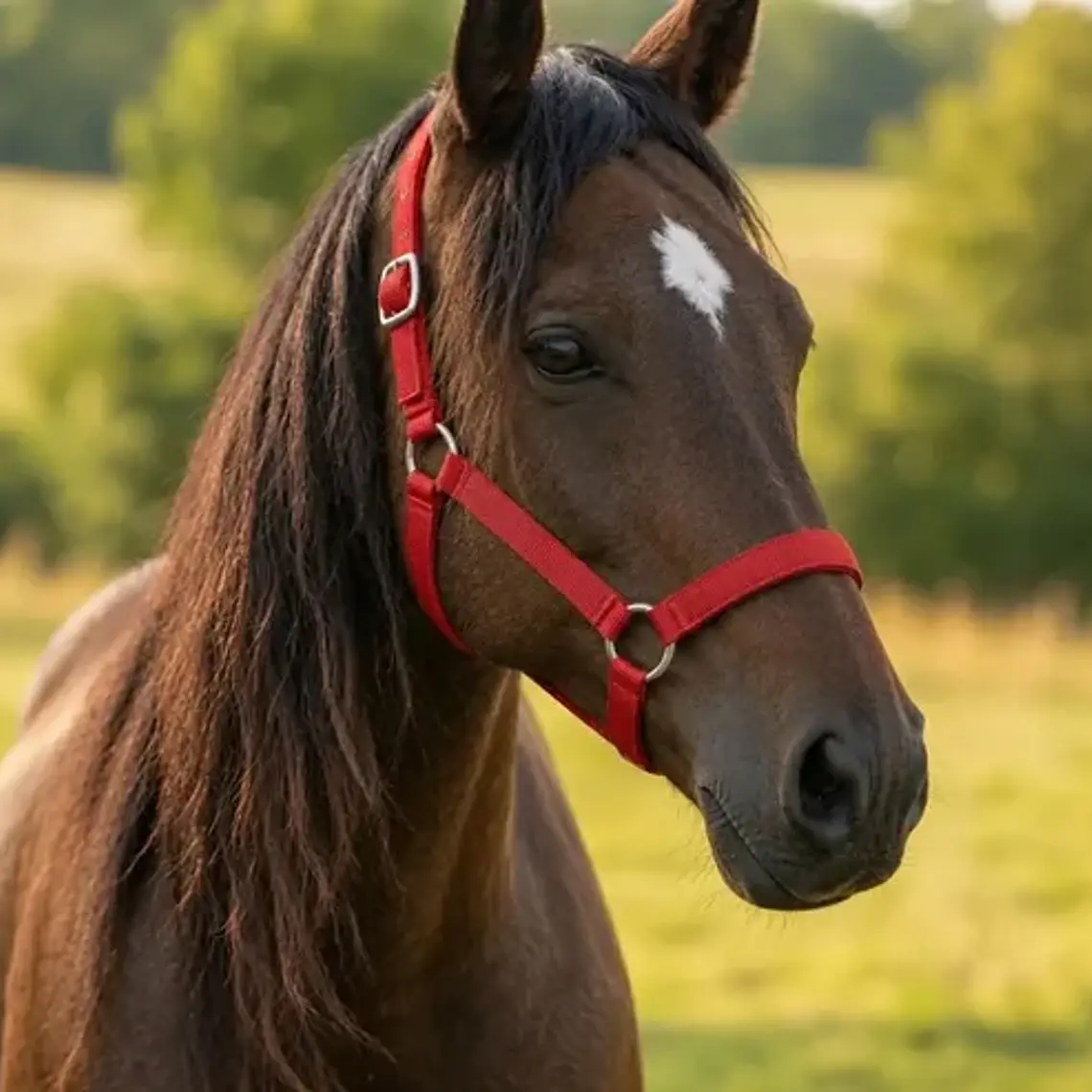 Jaquima Ajustable Para Equinos Caballos 5