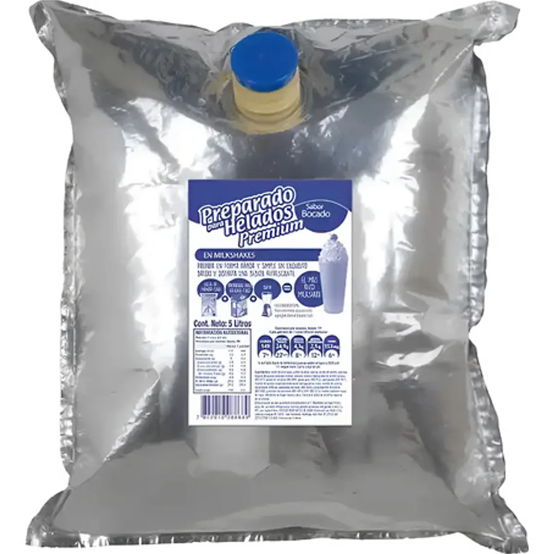 Preparado Helado Premium Bocado Calo 10 Litros 1