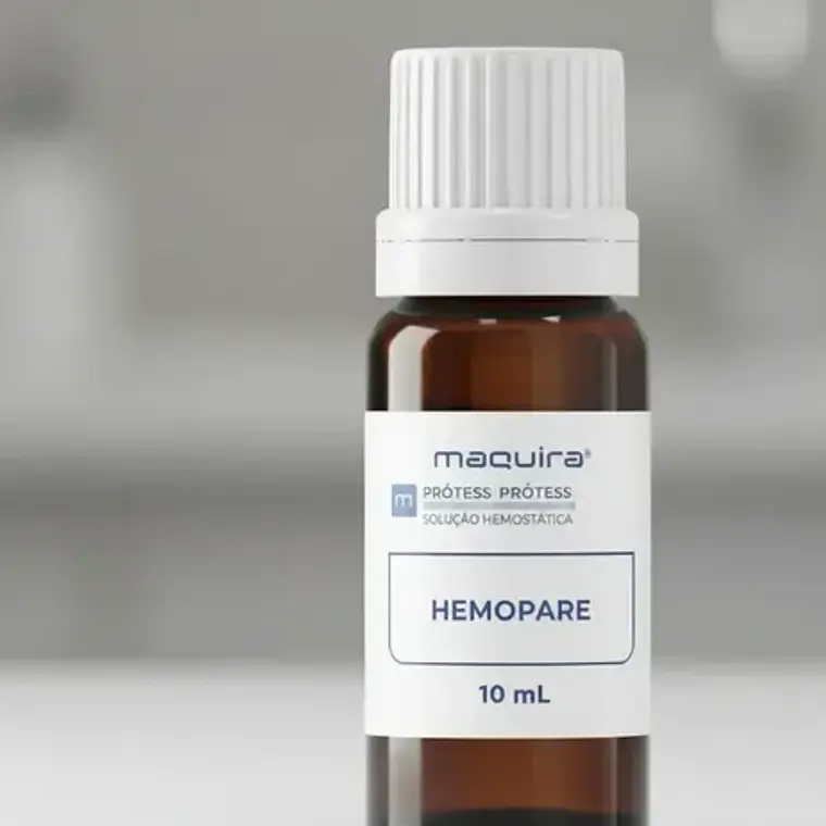 Pack De 4 Soluciónes Hemostáticas Maquira 10ml Hemopare 3
