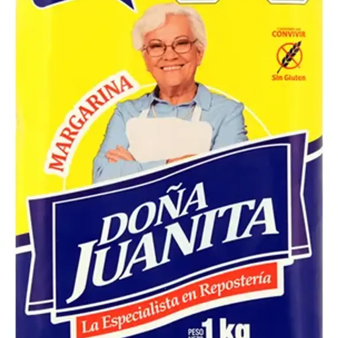 Margarina Doña Juanita 1 Kg Watts 1
