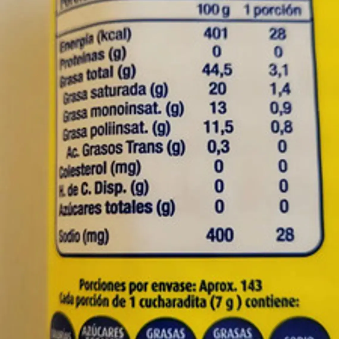 Margarina Doña Juanita 1 Kg Watts 3