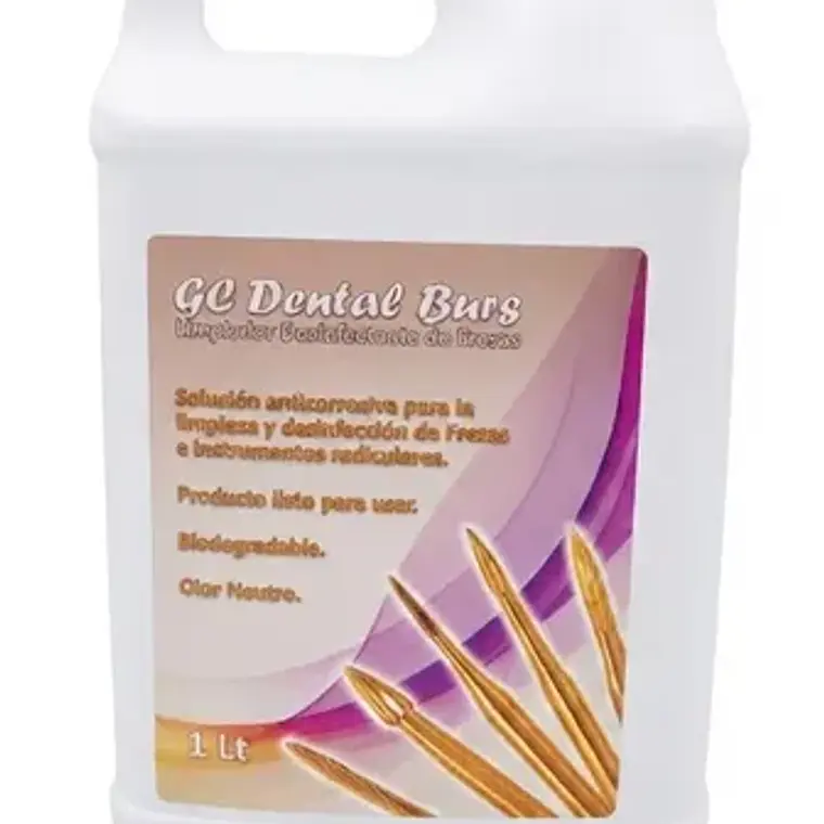 Desinfectante De Fresas Gc Clean Dental Burs 1 Litro 1