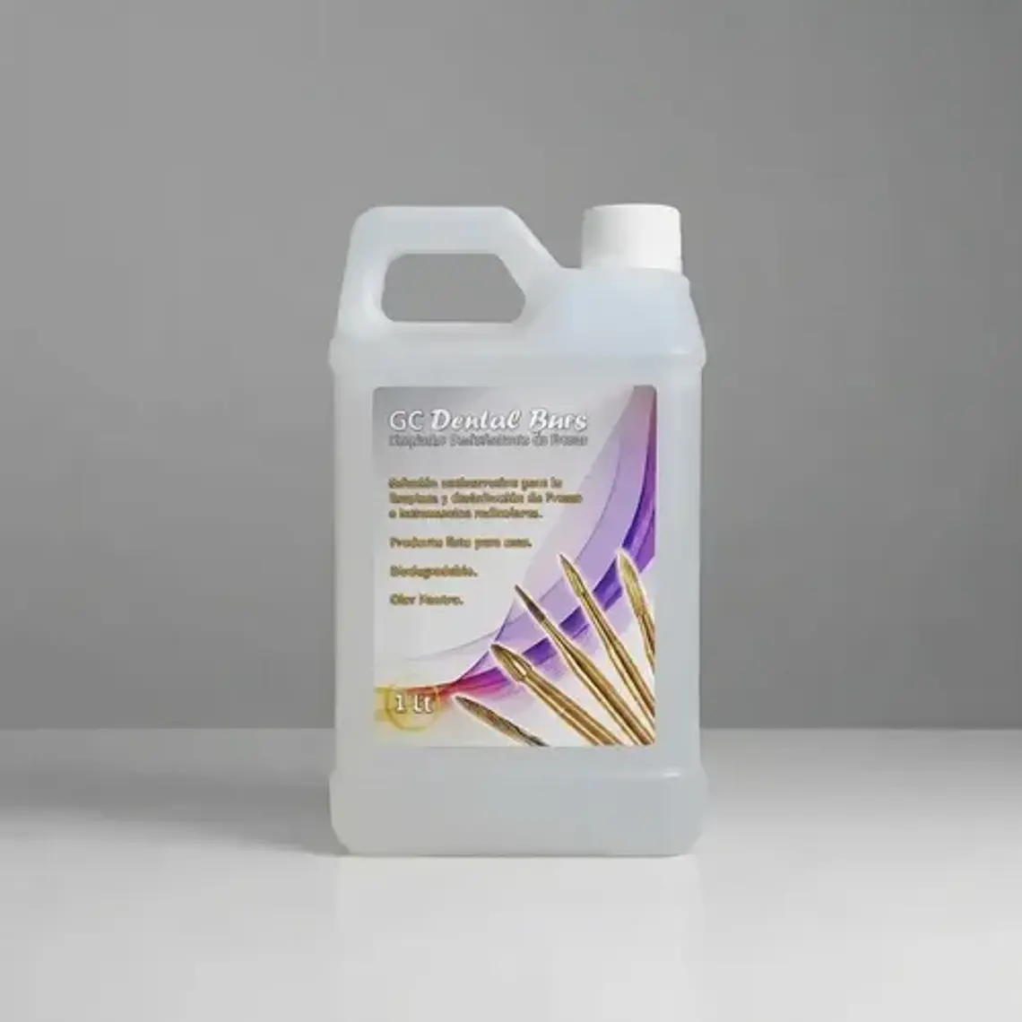 Desinfectante De Fresas Gc Clean Dental Burs 1 Litro 2