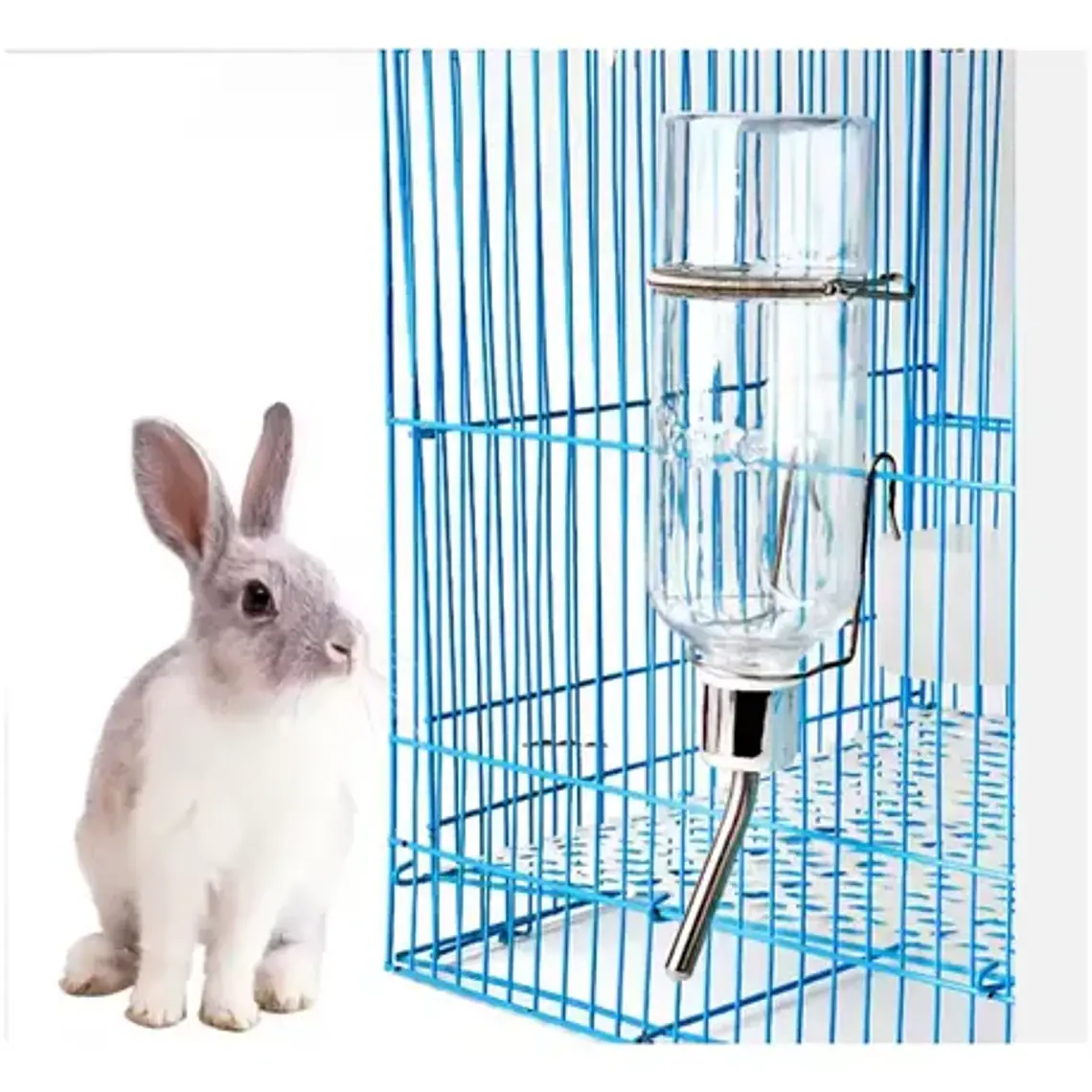 Bebedero Colgante 750 Ml Conejo Hamster Pequeñas Mascotas Xl 2