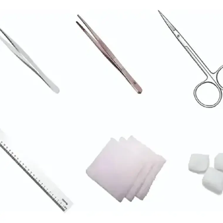 Kit de Curación Desechable para Pie Diabético Cranberry Estéril 11 5