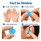 Tapones Para Oídos De Silicona Moldeable Pacard Colores - Miniatura 4