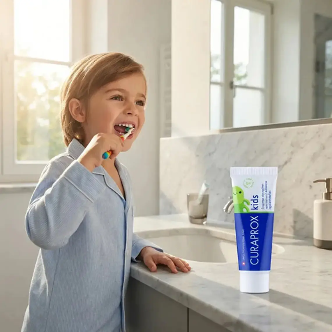 Pasta Dental Curaprox Kids Menta 10ml 5