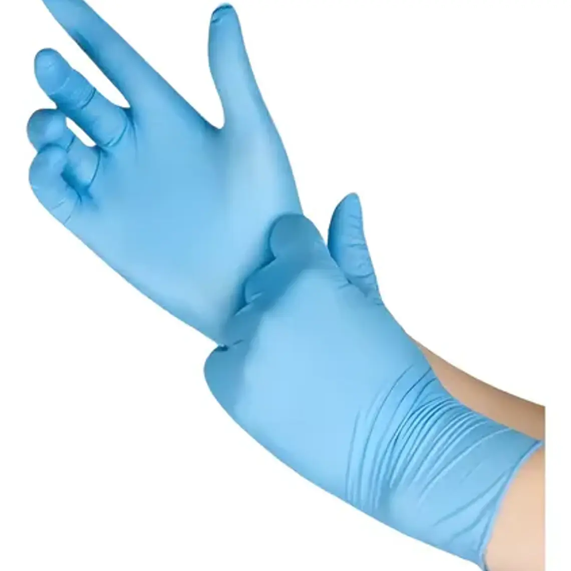 Guantes Descartables Tresor Examinación De Nitrilo 3