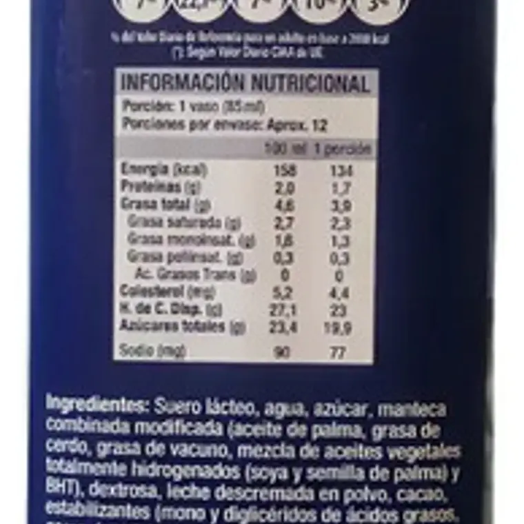 Mezcla Para Helados Soft Calo Lúcuma 1l Pack X12 Unidades 6